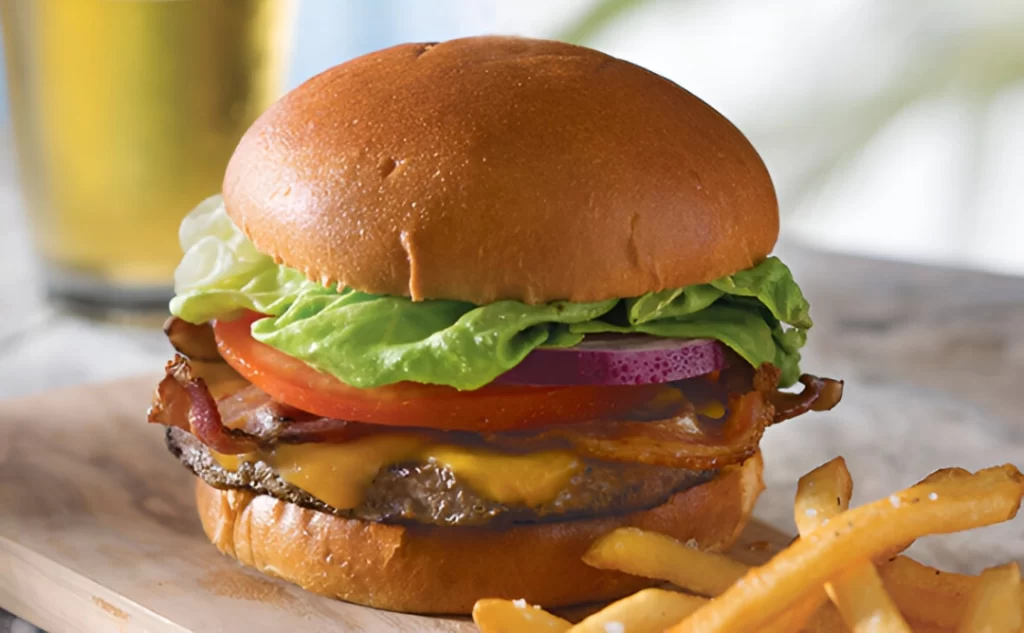 Applewood Bacon & Cheddar Burger