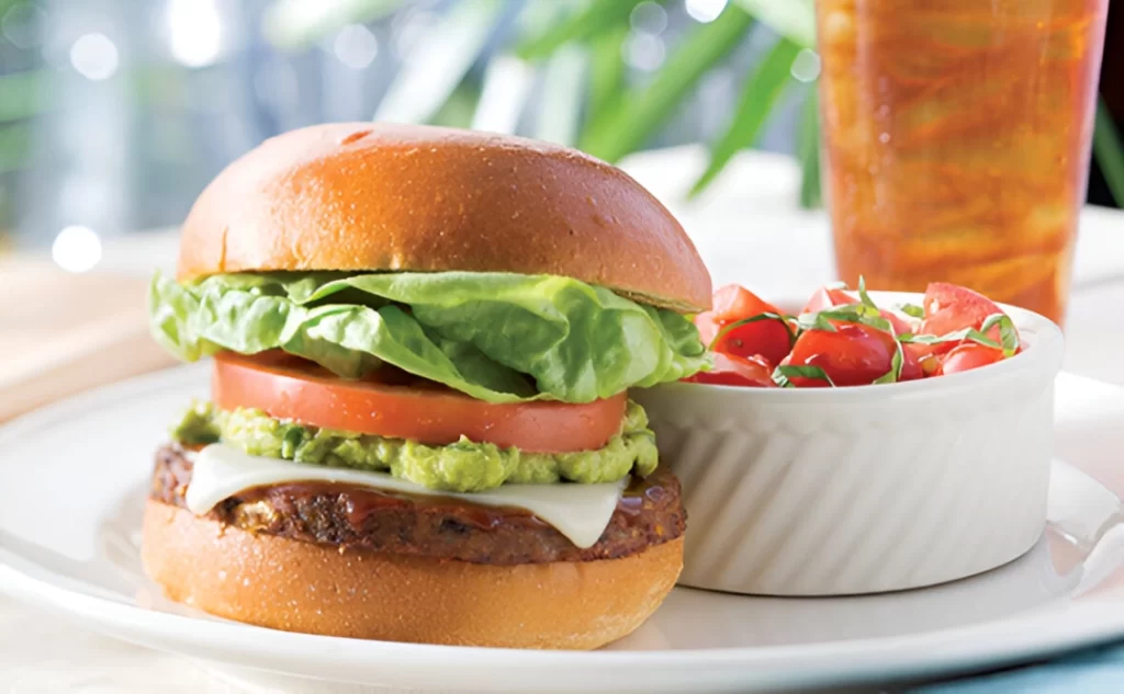 Black Bean BBQ Burger Vegetarian