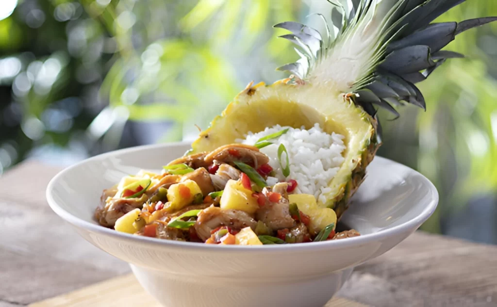 Chicken Pineapple Bowl
