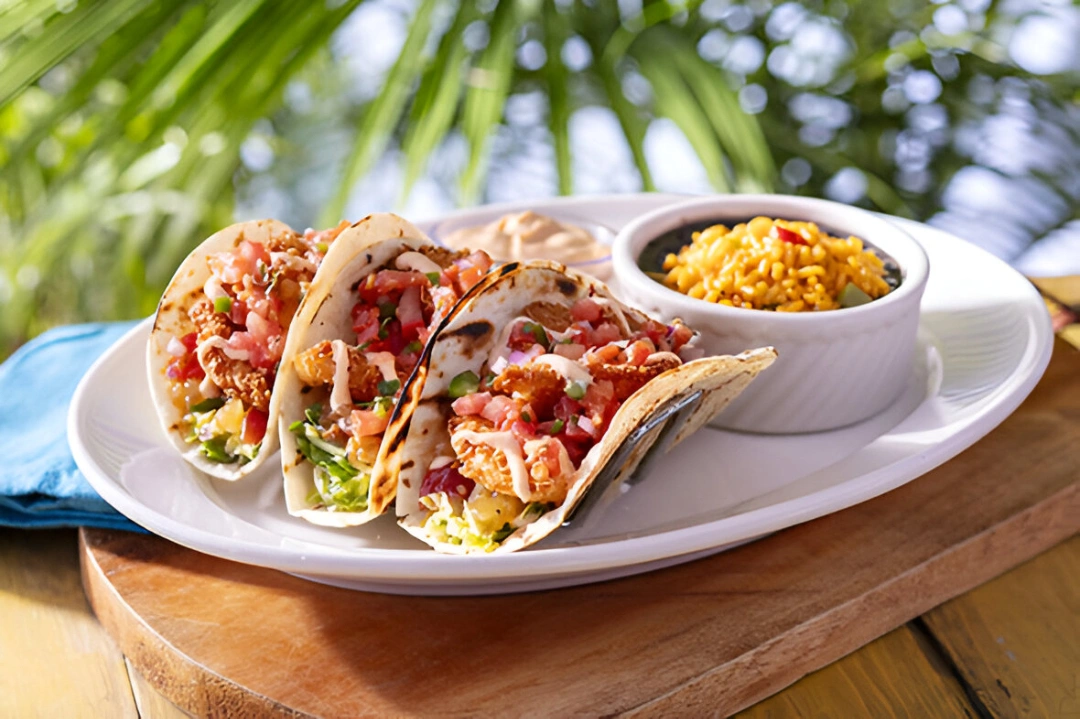 Bahama Breeze Coconut Shrimp Tacos Price, Nutrition, Allergen Coconut Shrimp Tacos